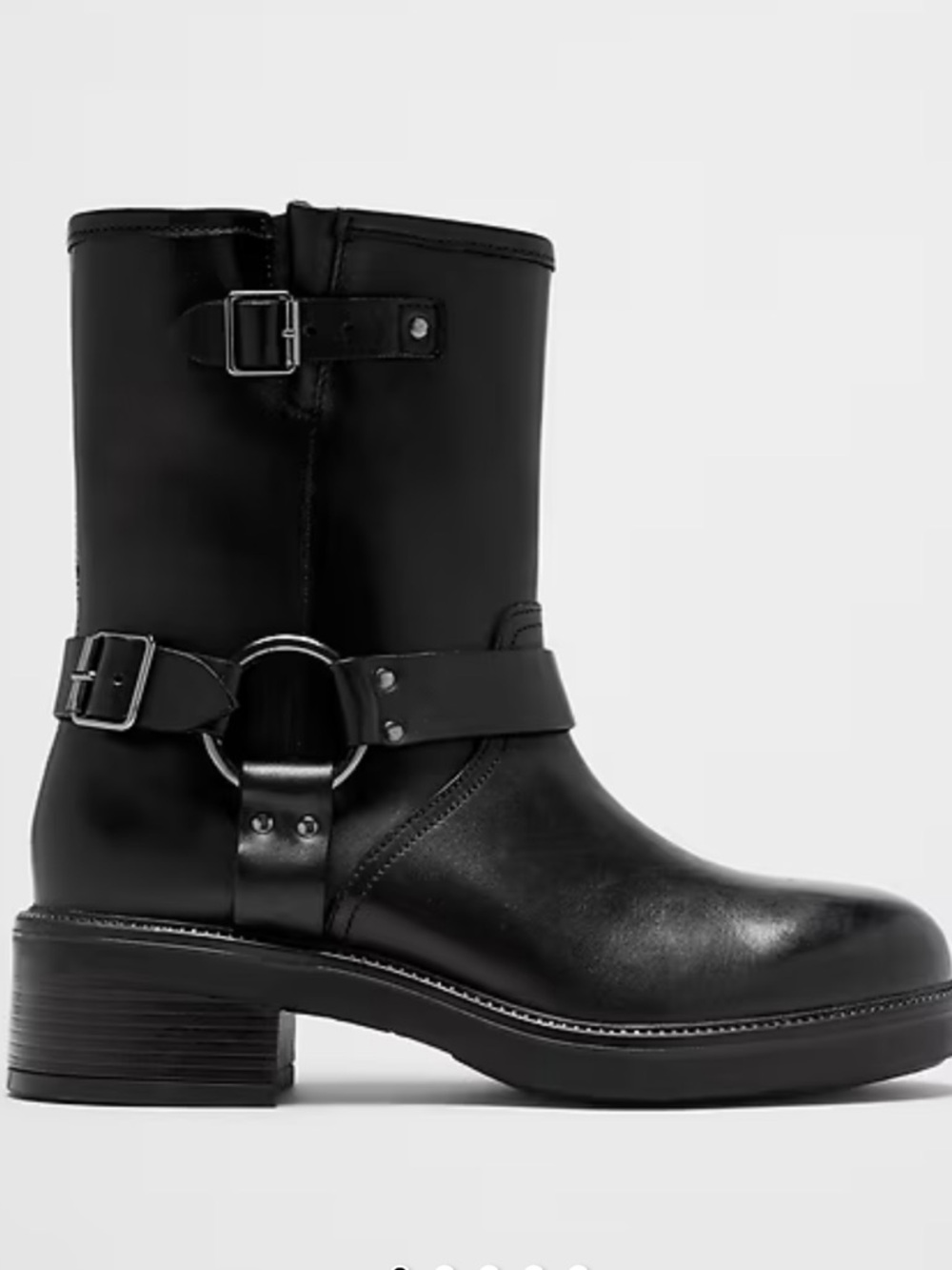 Banana Republic Leather Moto Boots -10
